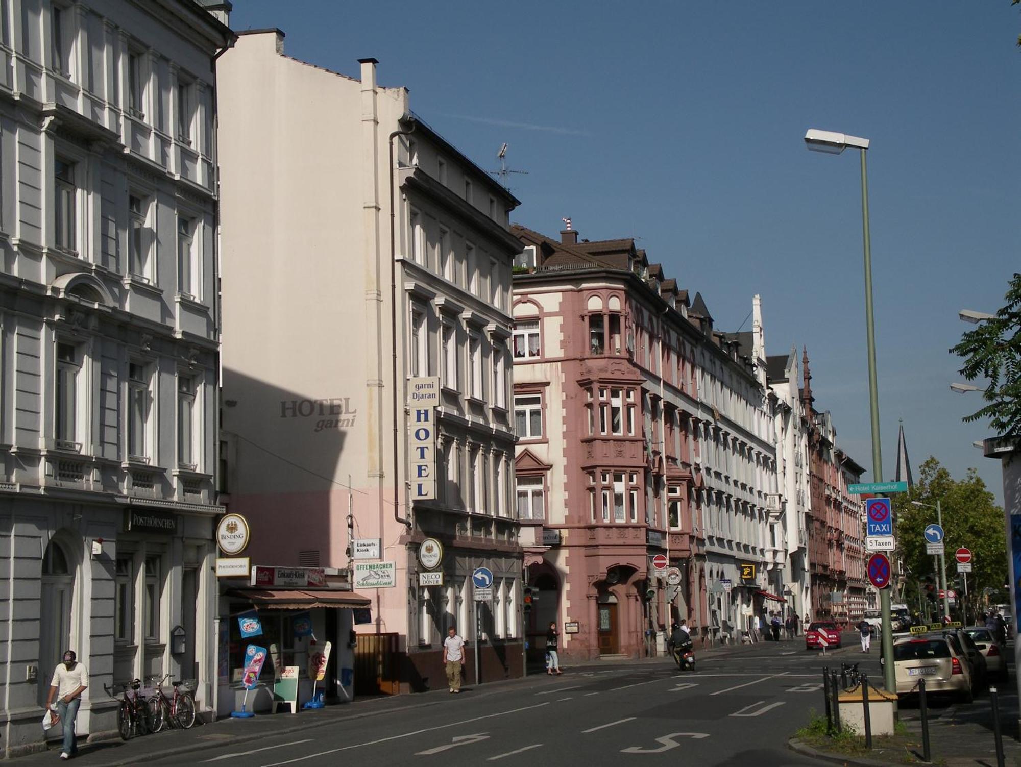 Hotel Garni Djaran Offenbach am Main Kültér fotó